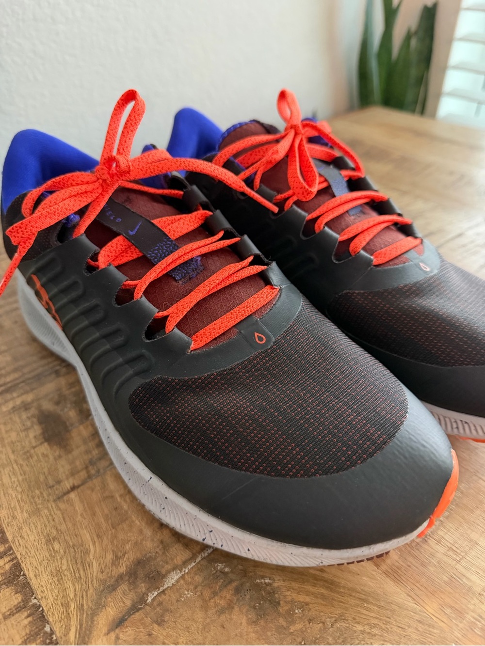 Nike Winflo‎ 8 Shield Mens Running Shoes Black Orange DC4073-003 Size 11